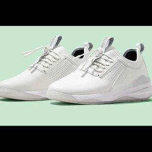 Cloves— White Leather Nursing Shoes